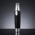 Silvertip trimmer standing upright on a graphite studio background, front hero shot, clear cap fitted